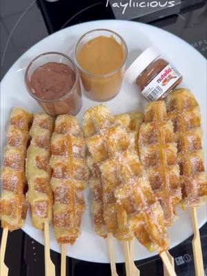 Churoffles (Gaufres façon Churros)