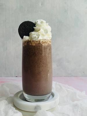 Oreo Milkshake Without Ice Cream
