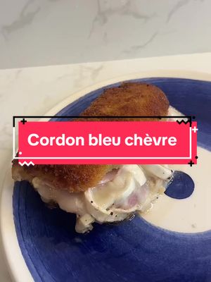 Cordon bleu au chèvre