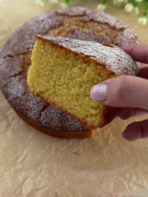 Torta all’arancia senza uova