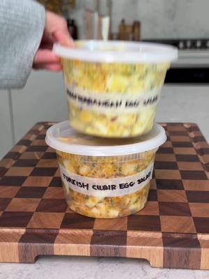 Turkish-Inspired Egg Salad with Chili Garlic Butter