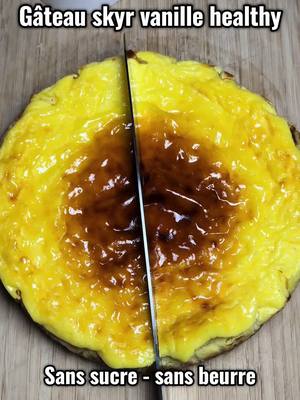 Gâteau healthy à la vanille