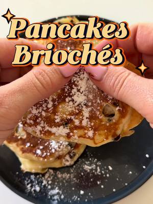Pancakes façon brioche