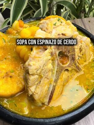 Sopa de espinazo de cerdo