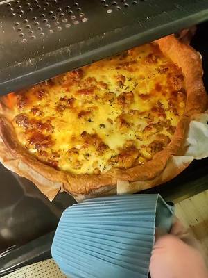 Quiche maison à la pâte feuilletée