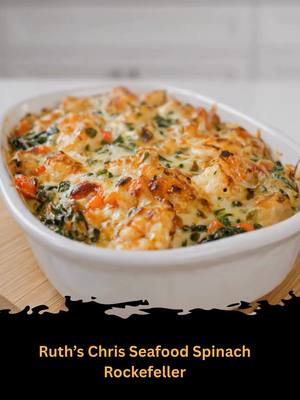 Seafood Spinach Rockefeller