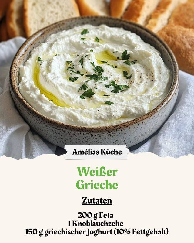 Griechischer Feta-Joghurt-Dip