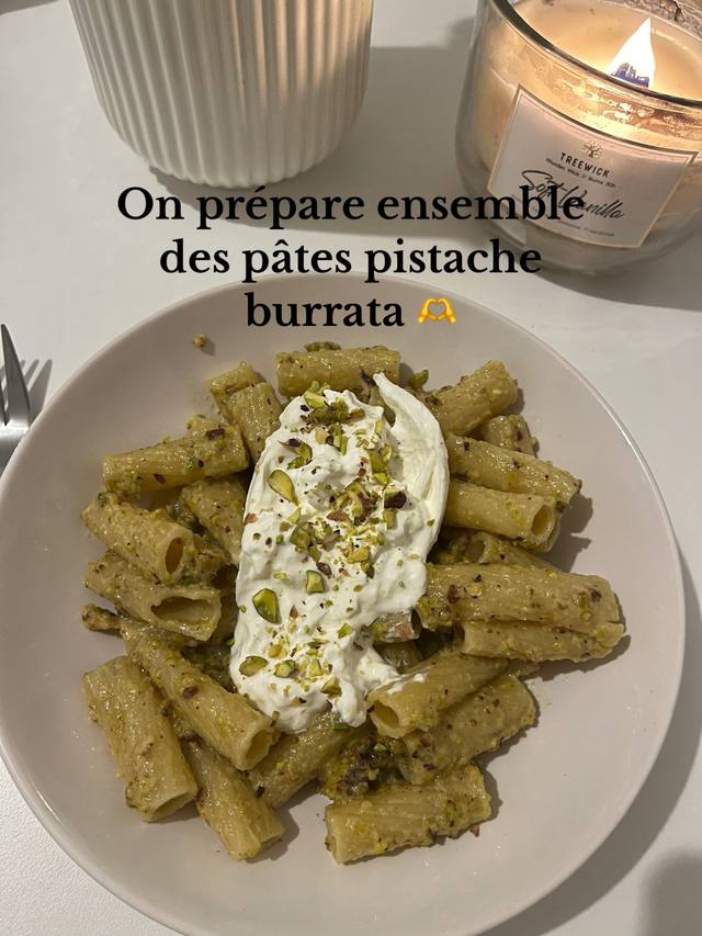 Pâtes à la burrata réconfortantes
