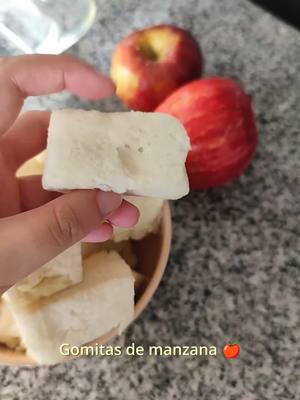 Gomitas de manzana sin azúcar