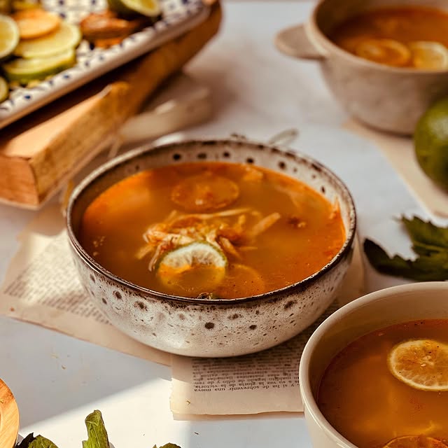 Sopa de Lima Yucateca