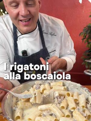 Rigatoni alla boscaiola