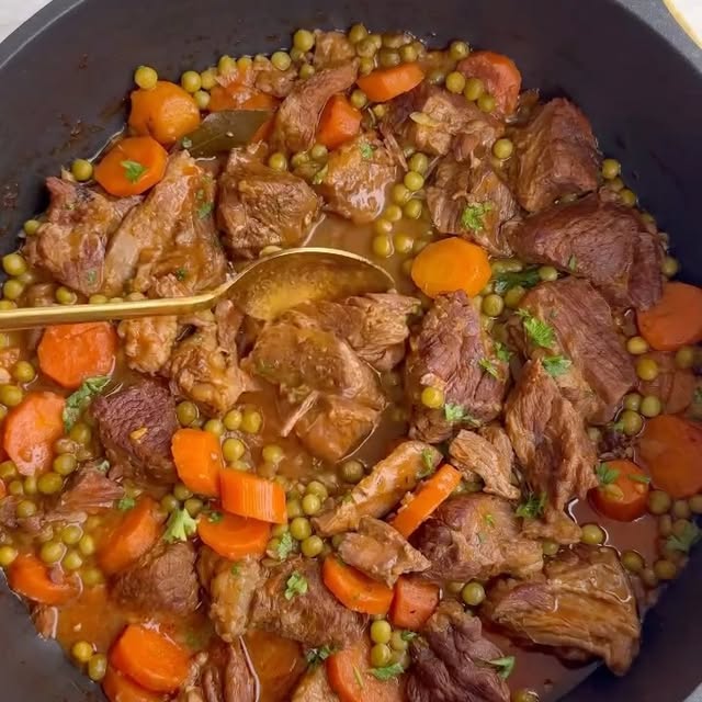 Boeuf Tendre et Petits Pois