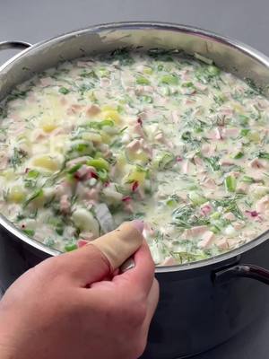 Okroschka – Russische kalte Suppe