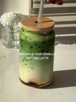 Brown Sugar Vanilla Matcha Latte