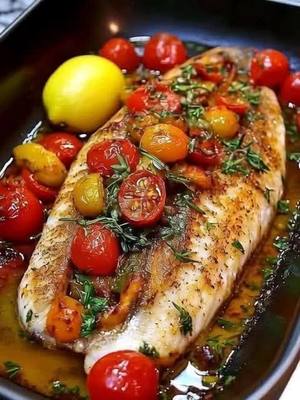 Mediterranean Baked Fish