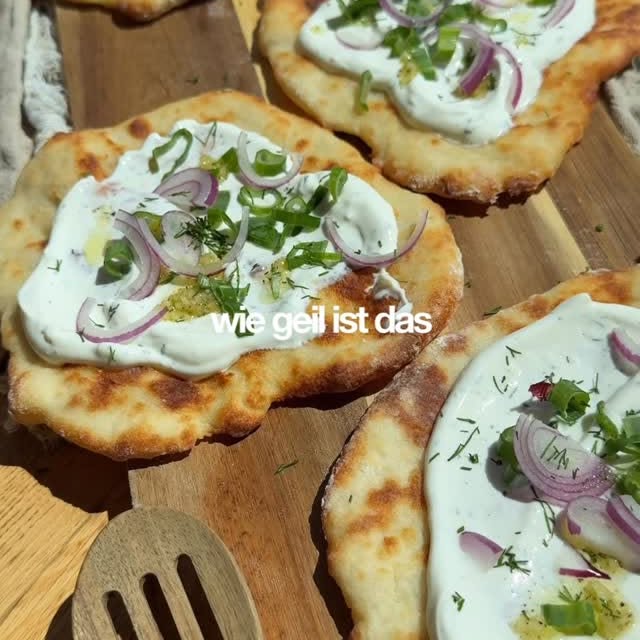 High-Protein Langos aus dem Airfryer