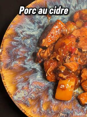Rôti de porc au cidre mijoté