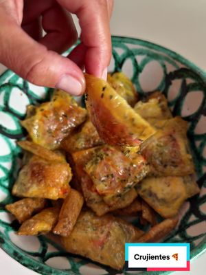 Crujientes de arroz sabor pizza