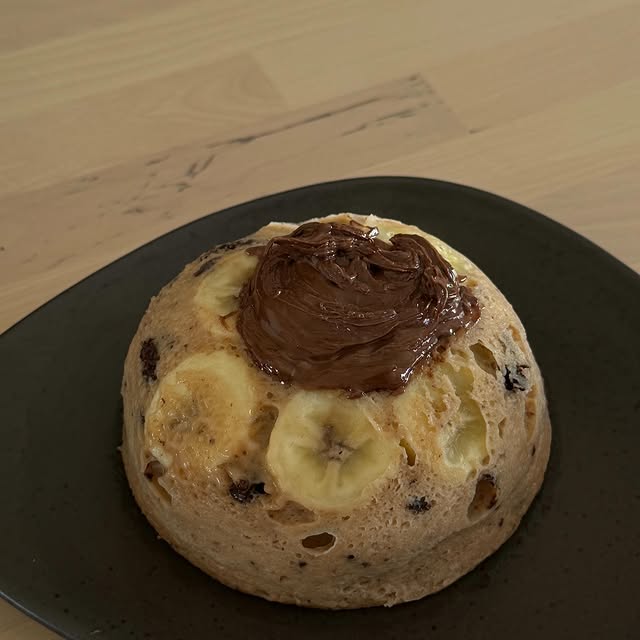 Bowlcake protéiné à la banane