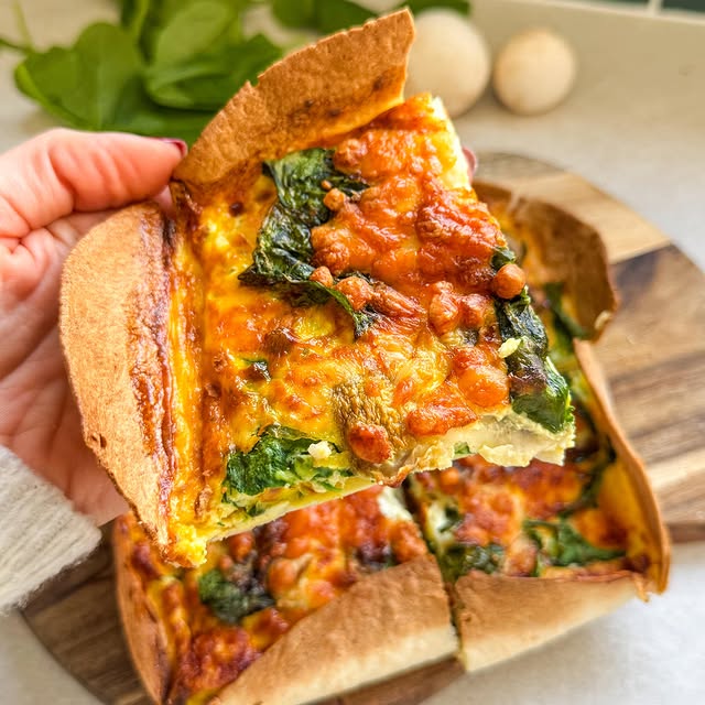 Wrap’quiche au airfryer